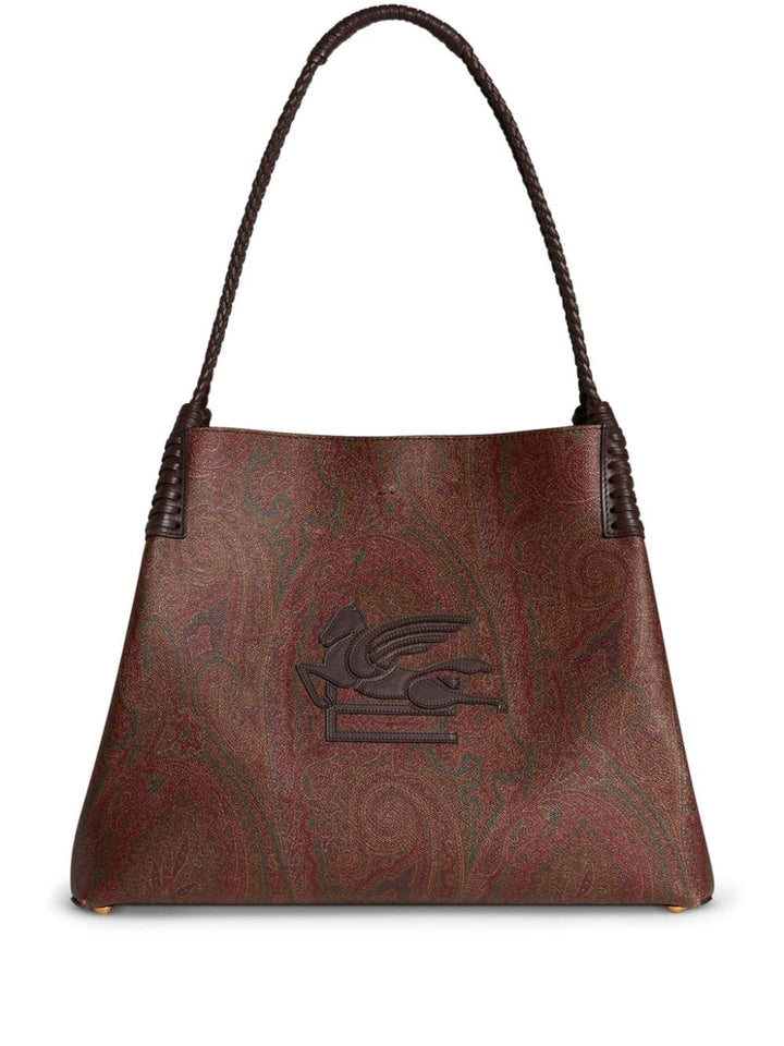 Borsa tote Paisley Libra media