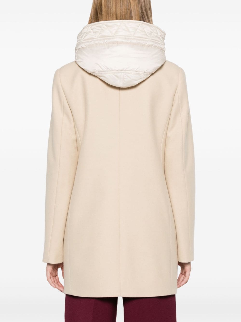 Cappotto beige oversize