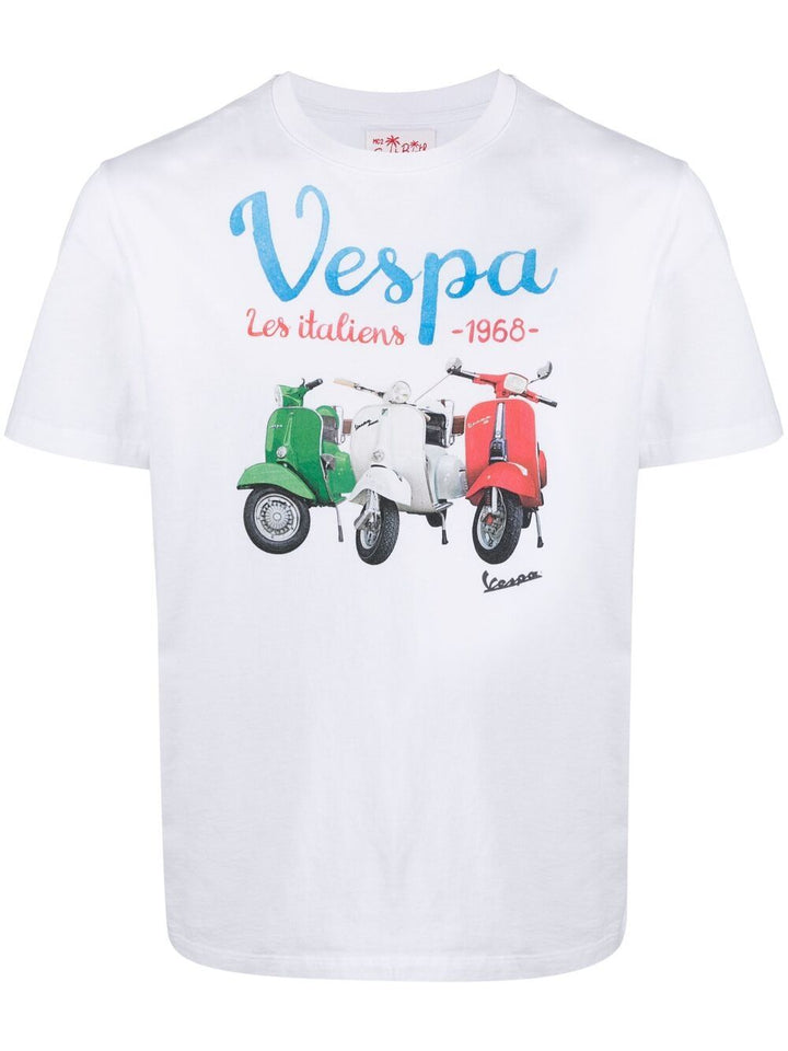 MC2 Saint Barth TSHIRTMANVESPA ITALIENS 01N