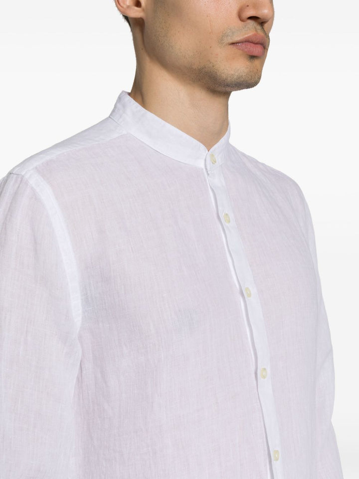 White linen shirt