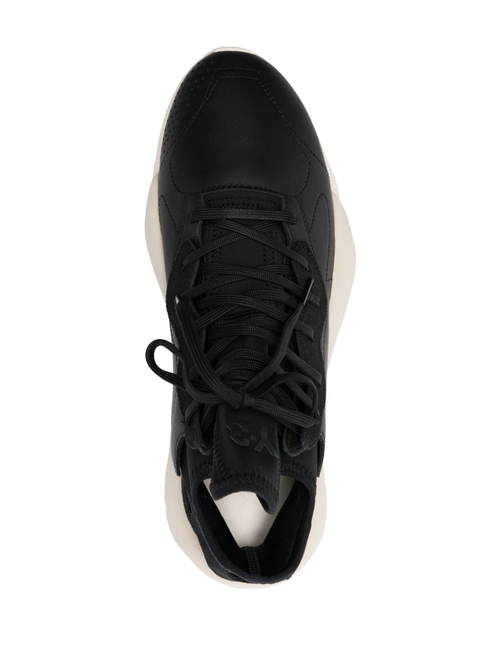 Black y3 kaiwa sneaker