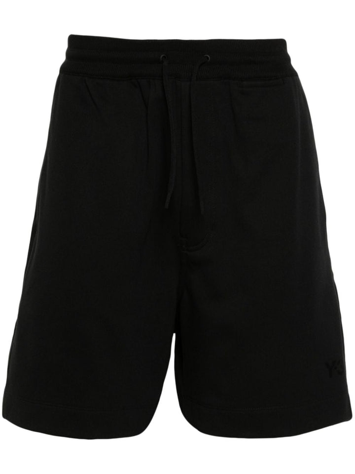 black shorts with drawstring