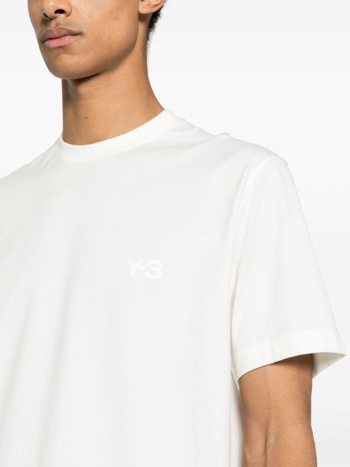 t-shirt logotype bianca