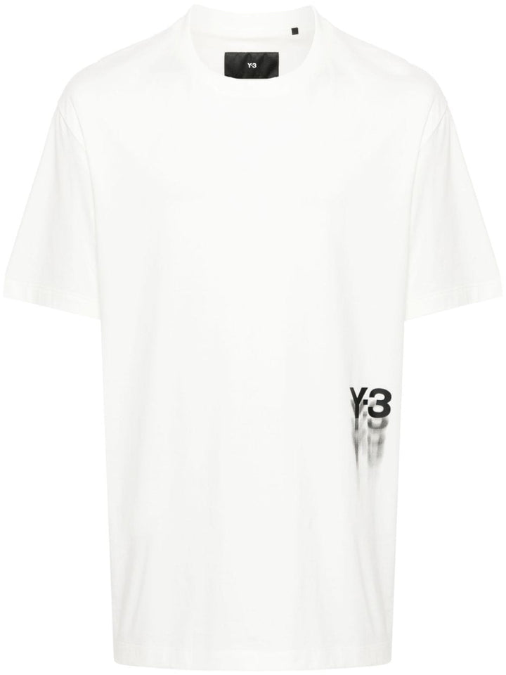 t-shirt blanc à logo