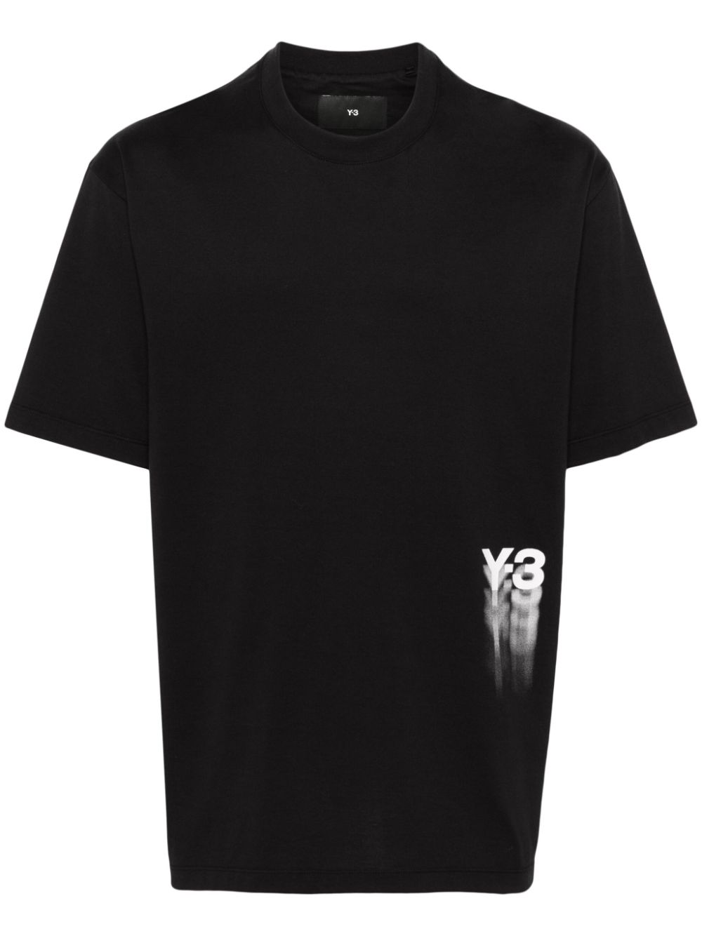 black logotype t-shirt