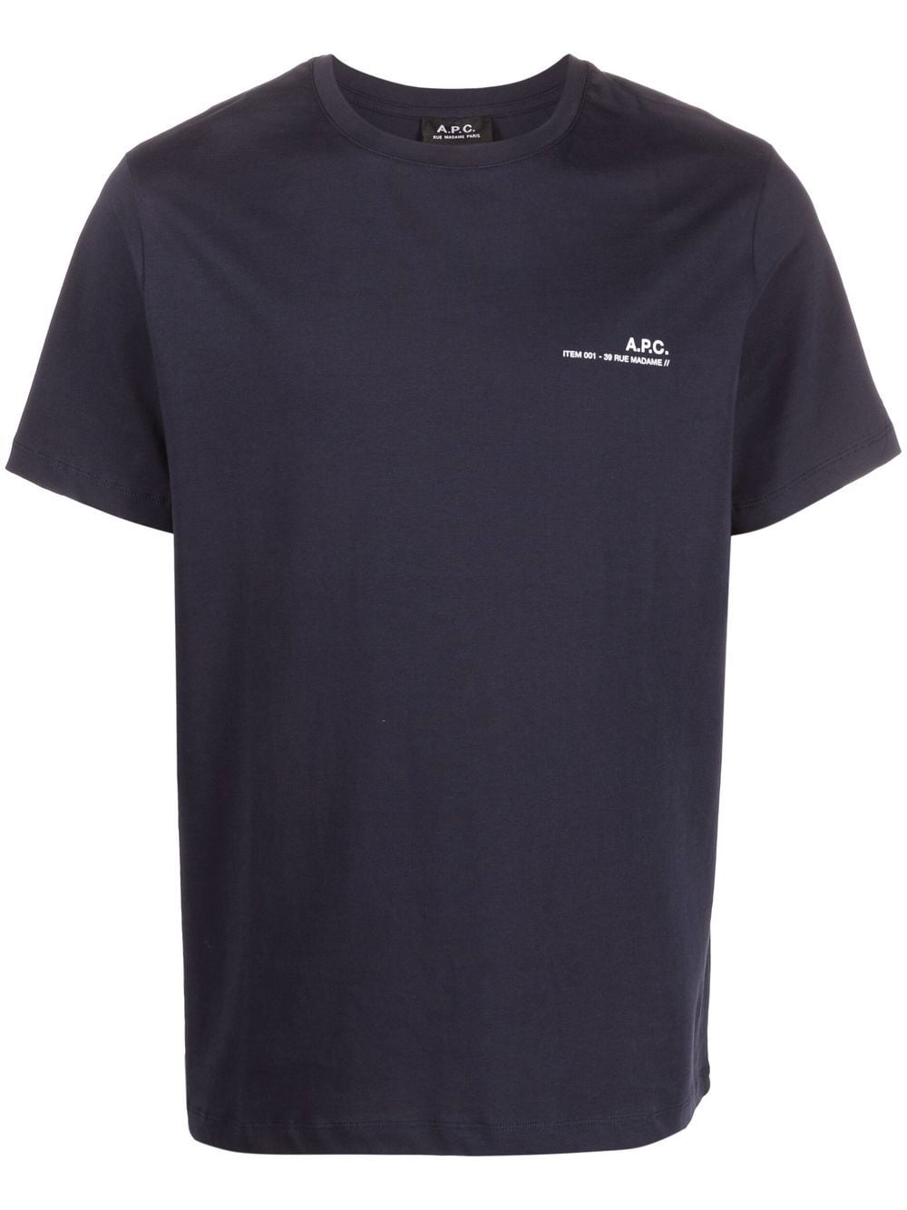 T-shirt logotype dark blu