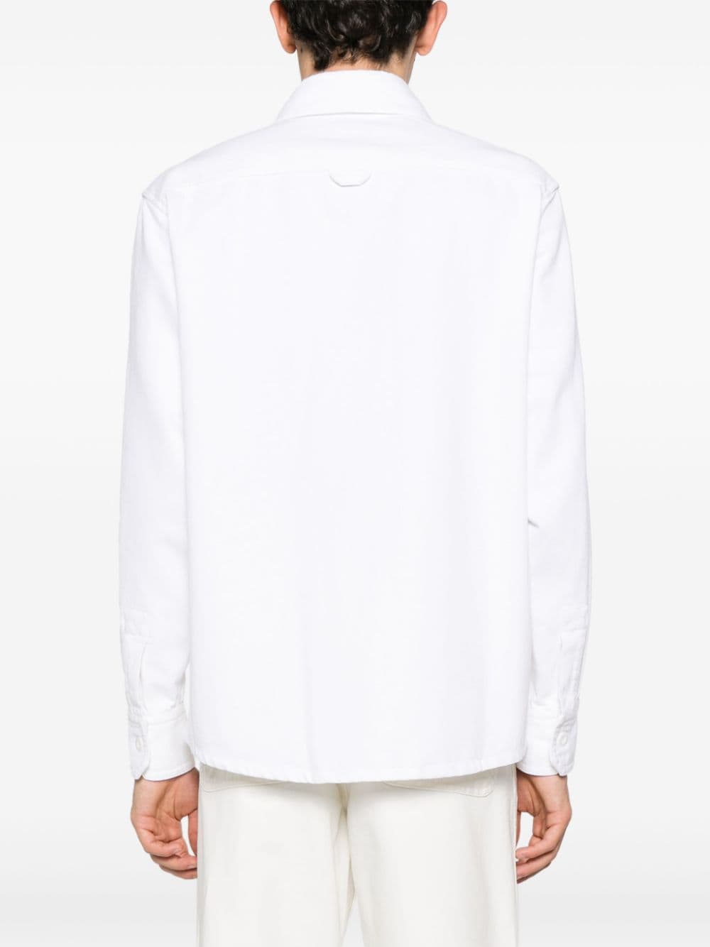 Camicia Basile Brodée bianca