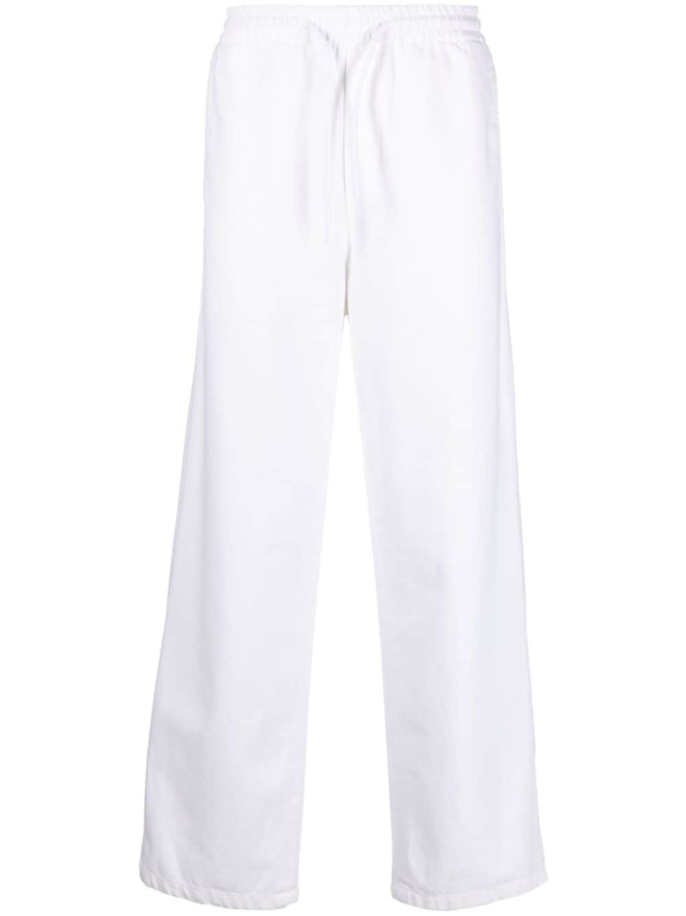 Pantalone bianco in cotone