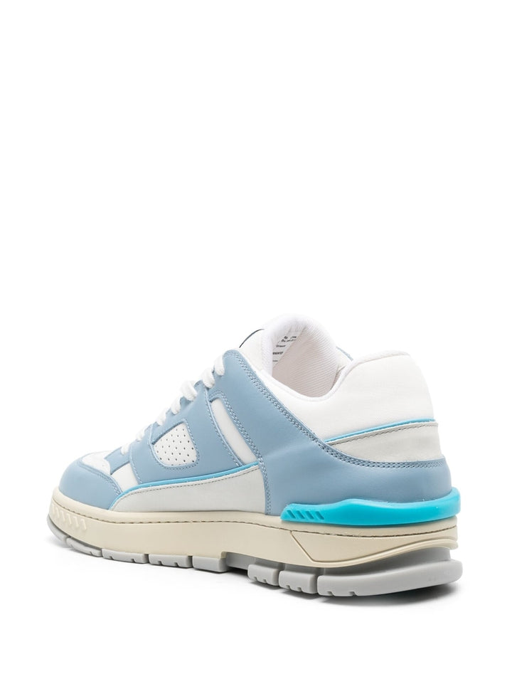 Sneaker area bianca e azzurra
