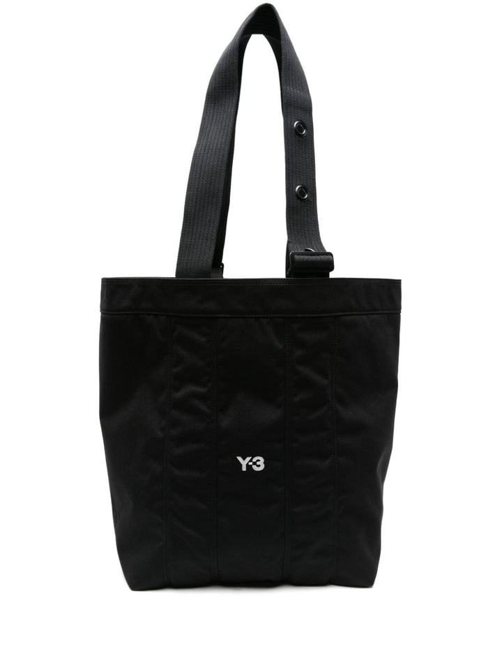 Black tote bag