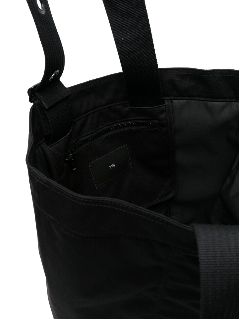 Black tote bag