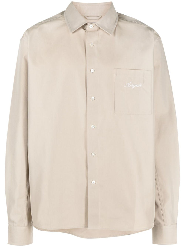 Beige overshirt