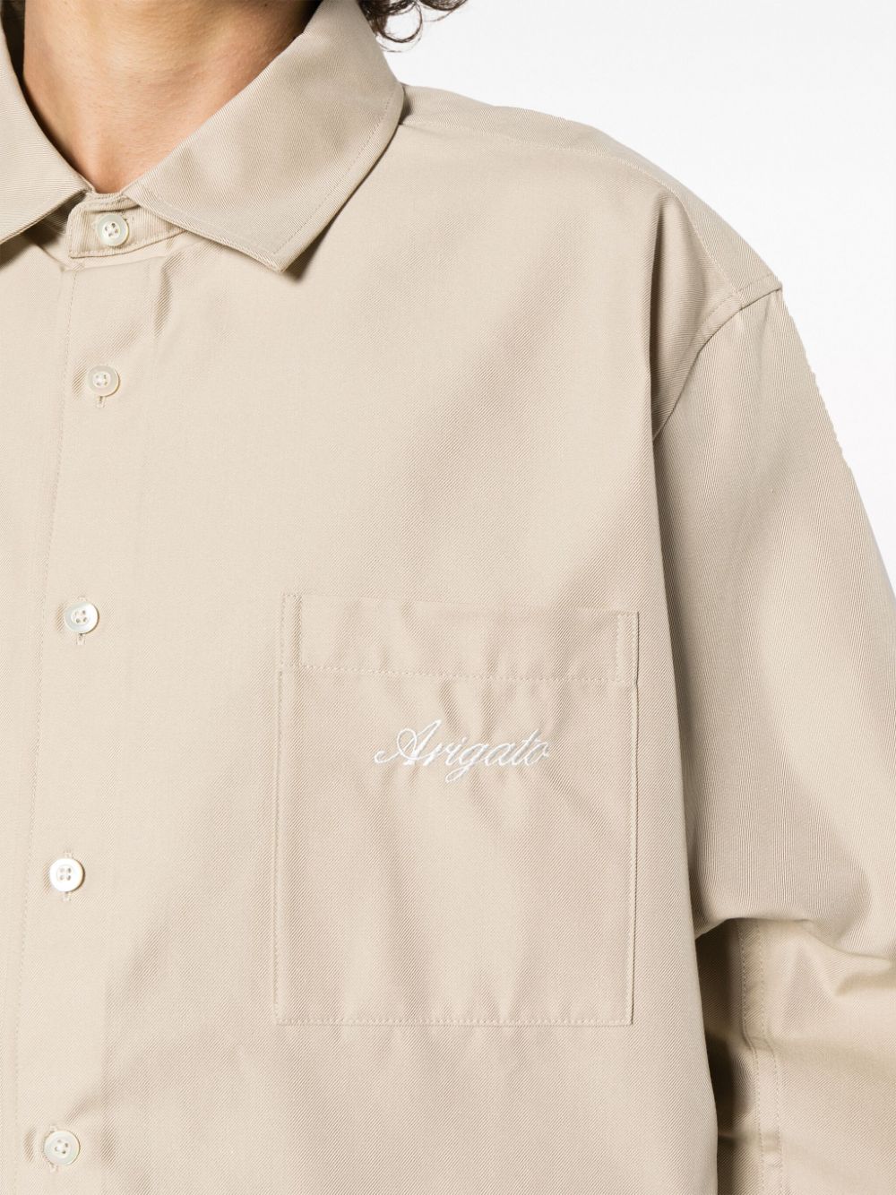 Beige overshirt