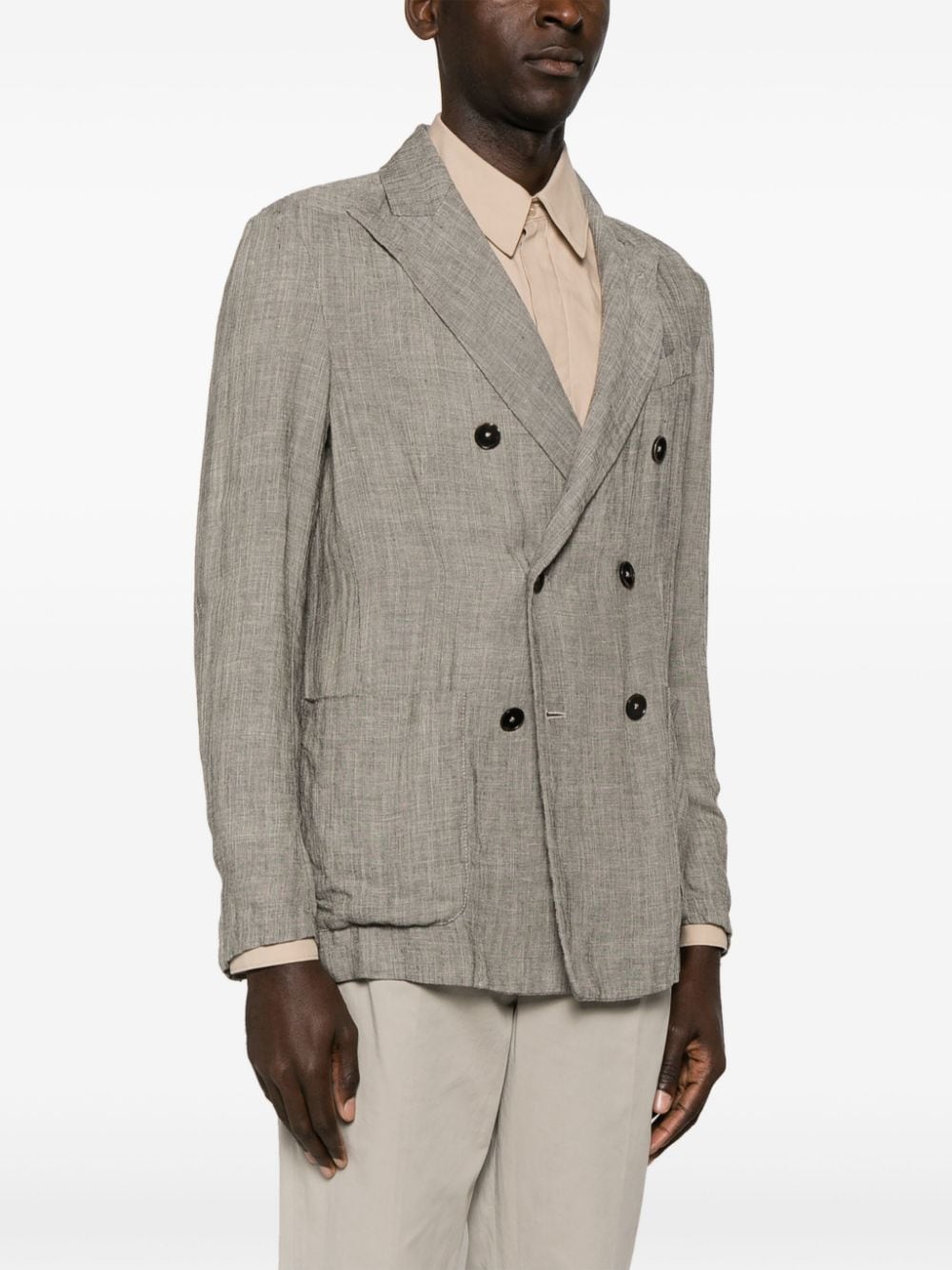 Gray scirrocco blazer