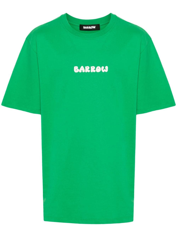 T-shirt verde logo Teddy