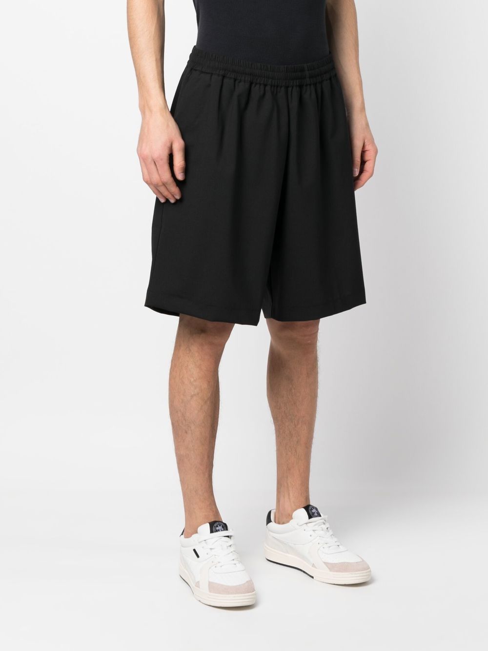 Black basketball shorts