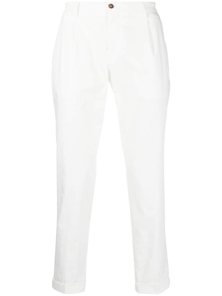 Pantalone Tiberio sartoriale bianco
