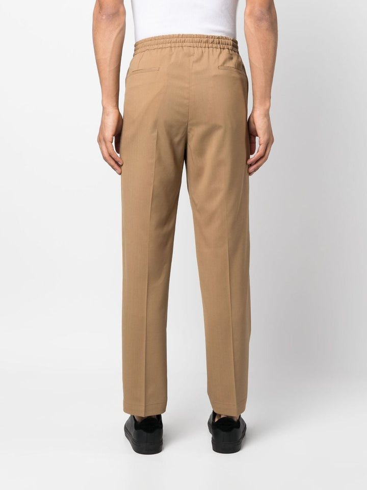 Wimbledon trousers with beige drawstring