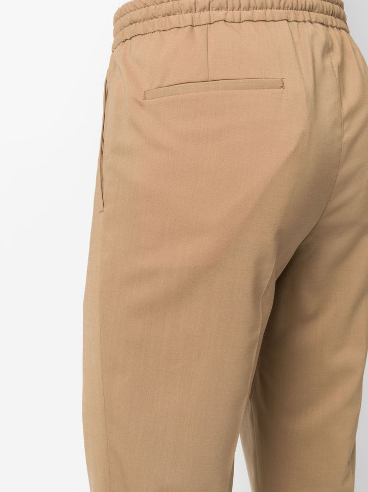 Wimbledon trousers with beige drawstring