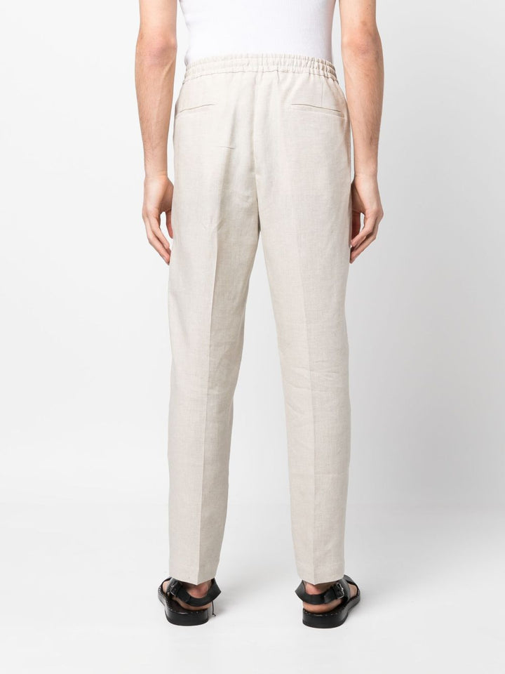 Wimbledon trousers in beige linen