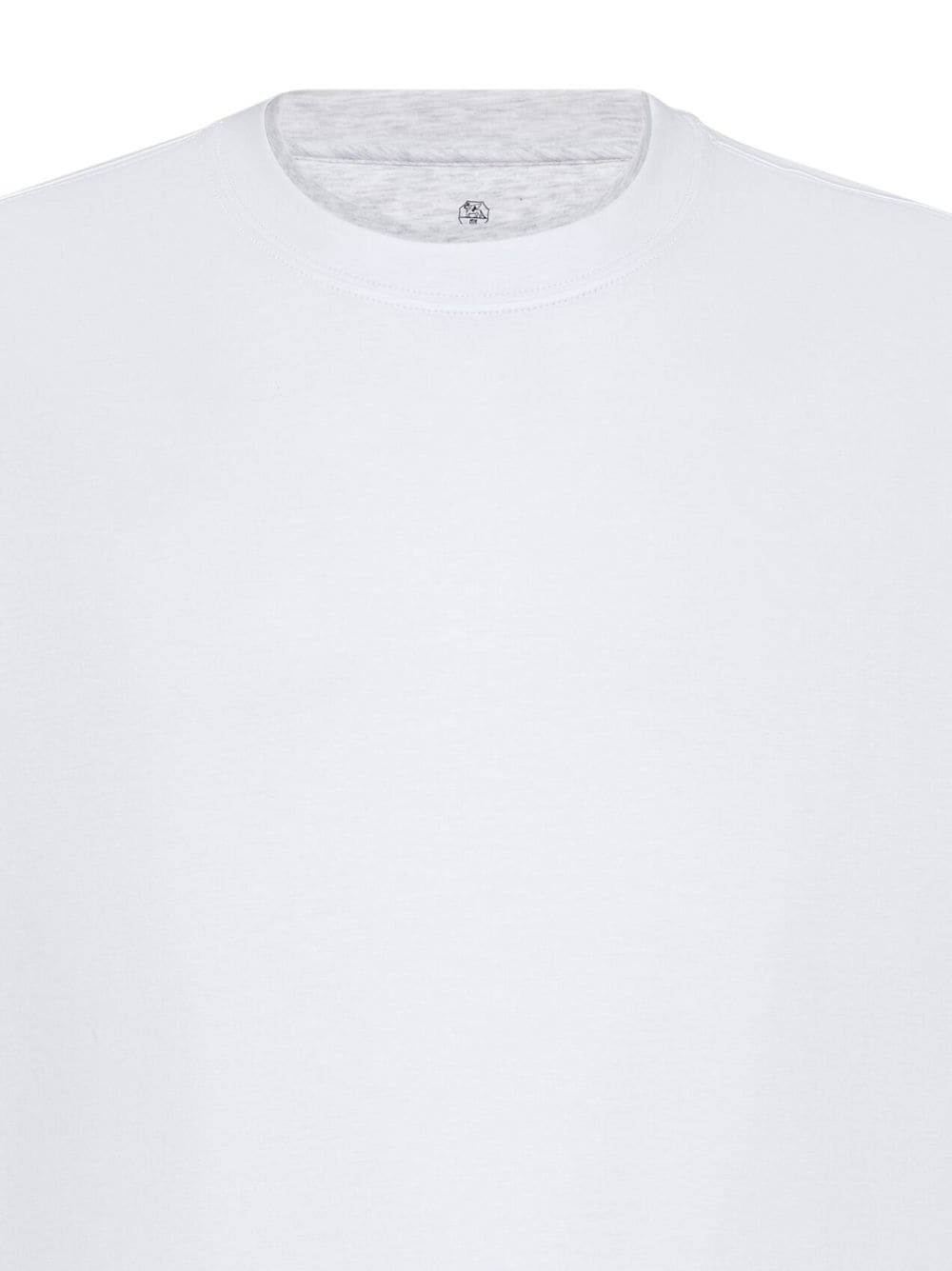 T-shirt bianca con logo