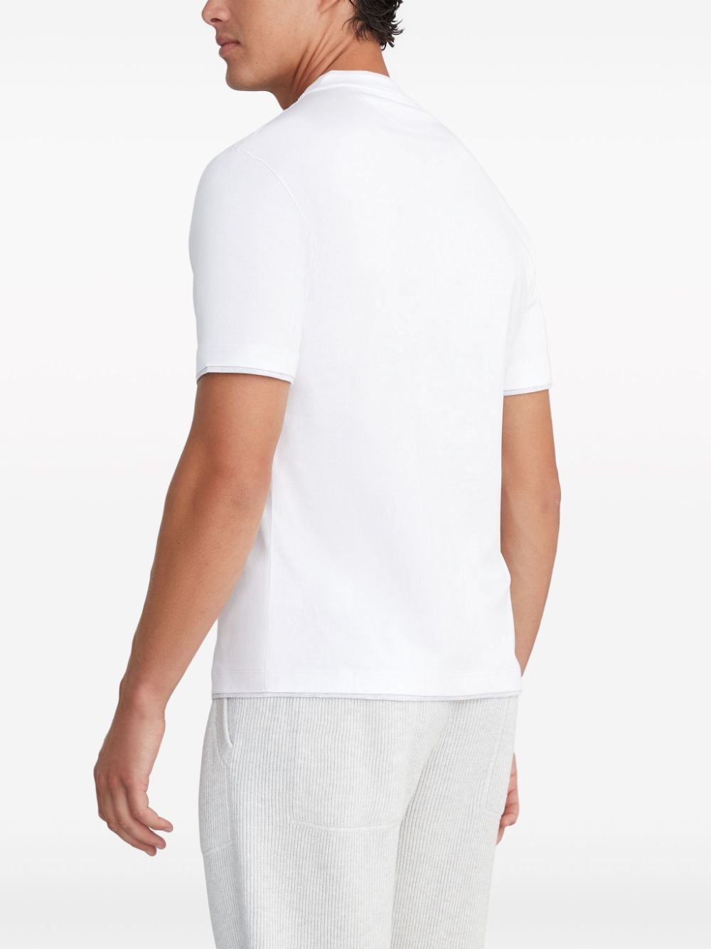 T-shirt blanc avec logo