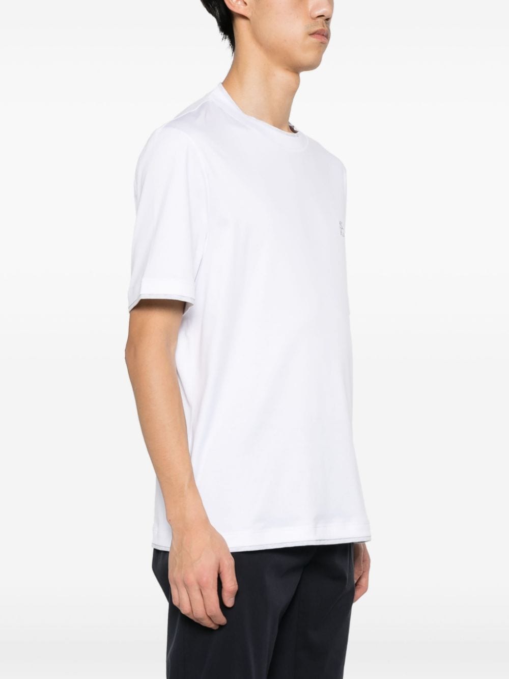 White T-shirt with logo