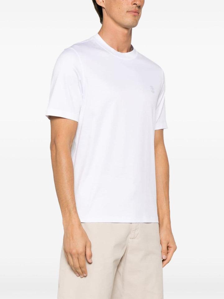 White T-shirt with logo