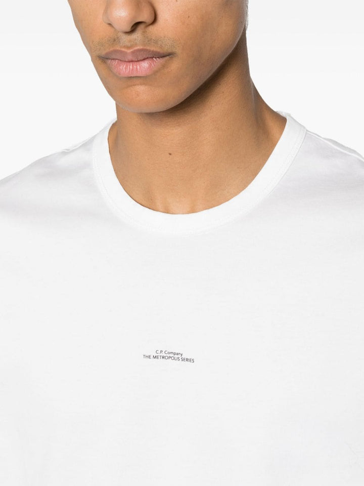 White logotype t-shirt