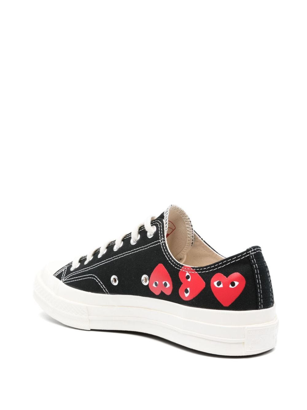 Black Multiheart Low Sneaker