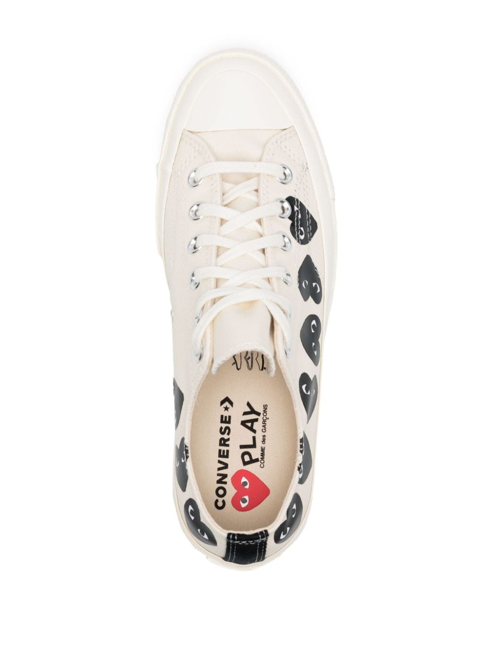 White Multiheart Low Sneaker