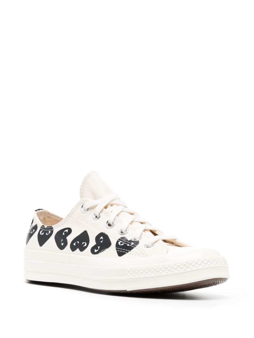 White Multiheart Low Sneaker