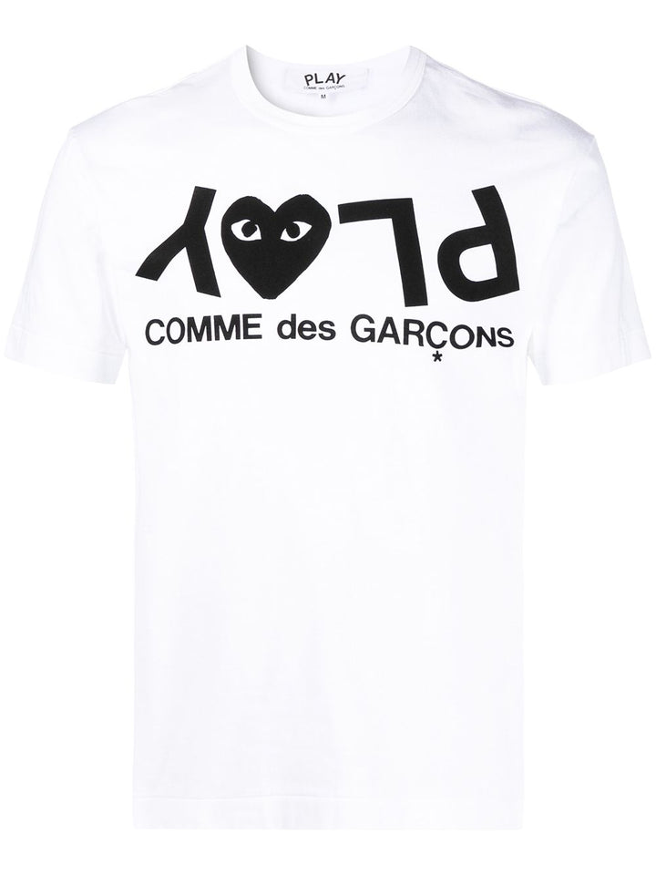 T-shirt con stampa logo