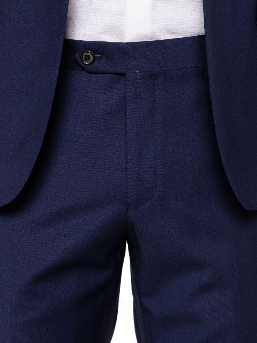 China blue single-breasted suit