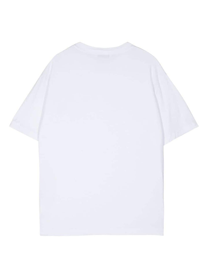 T-shirt bianca in jersey