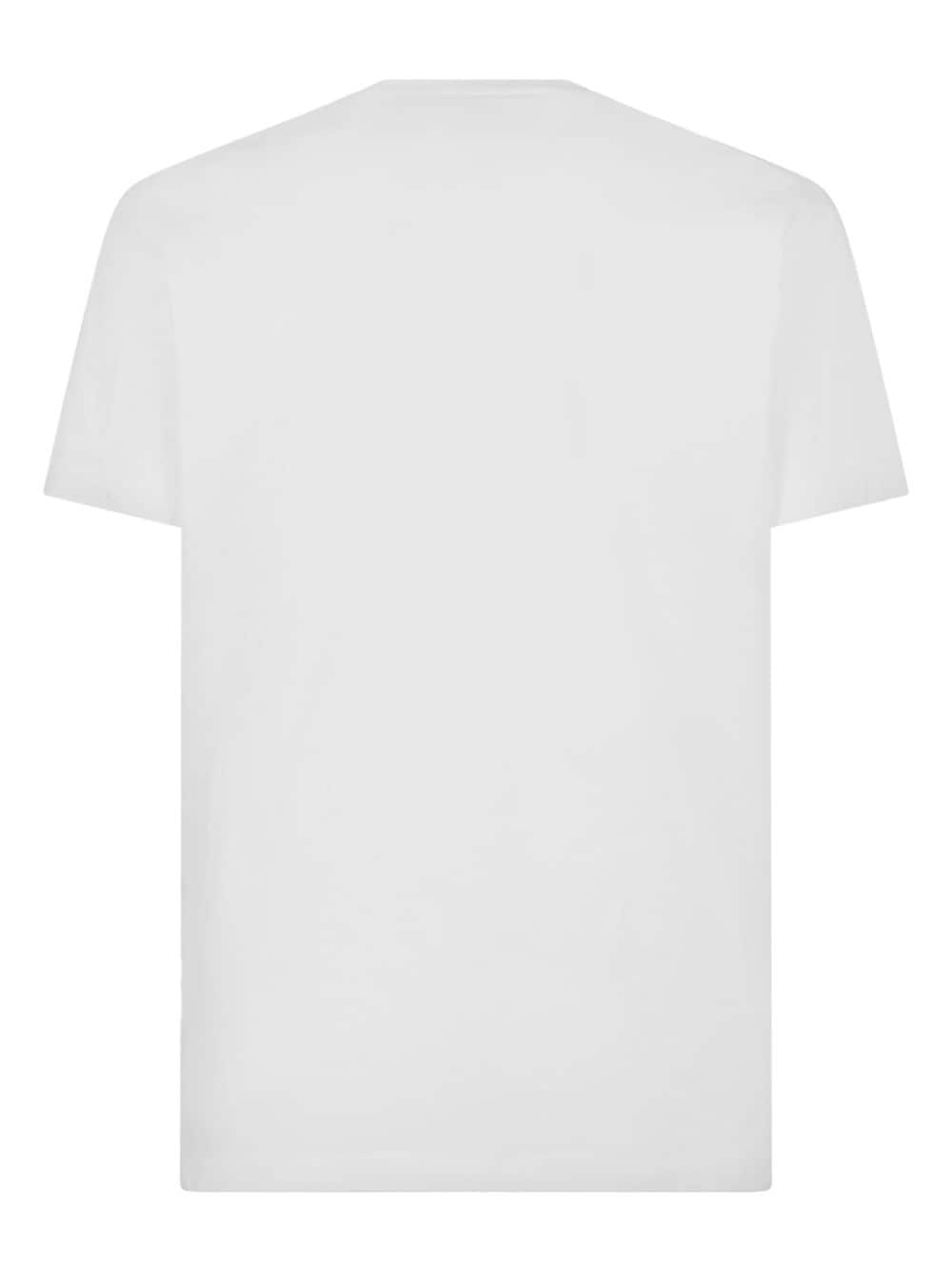 T-shirt blanc avec imprimé