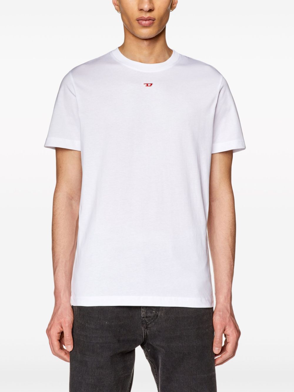T-shirt logotype bianca