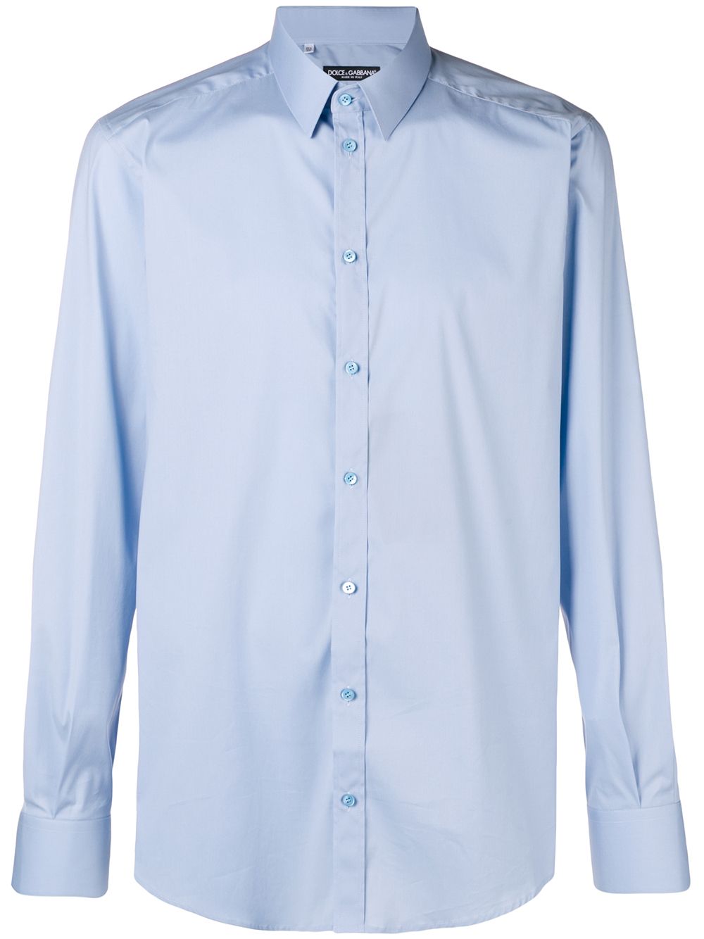 Long sleeve light blue shirt