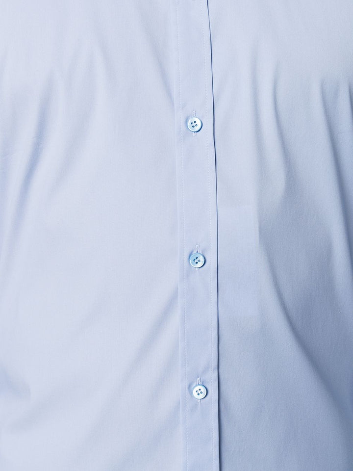 Long sleeve light blue shirt