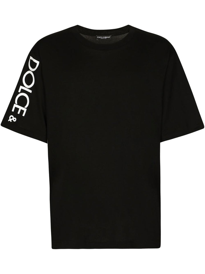 T-shirt noir oversize