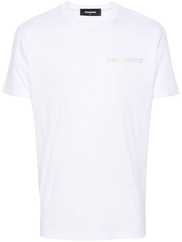 T-shirt blanc Palm Beach
