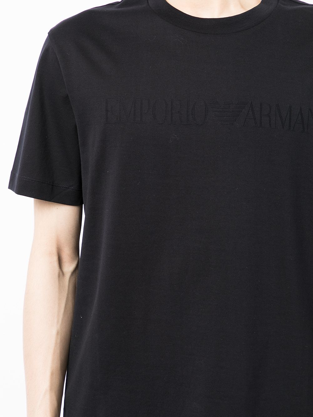 Blue Emporio logo t-shirt