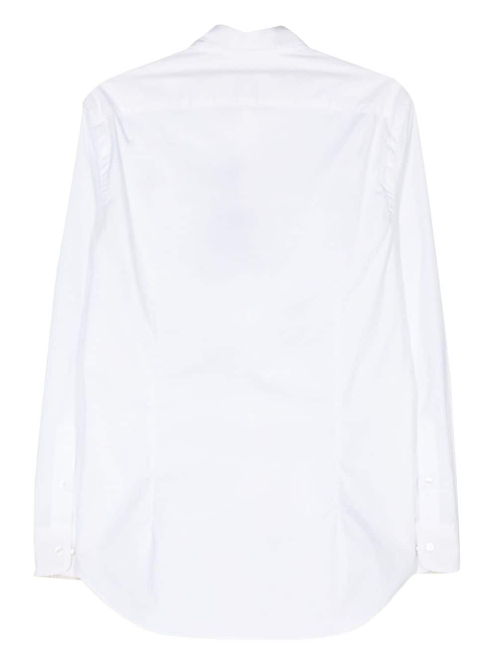 White poplin shirt