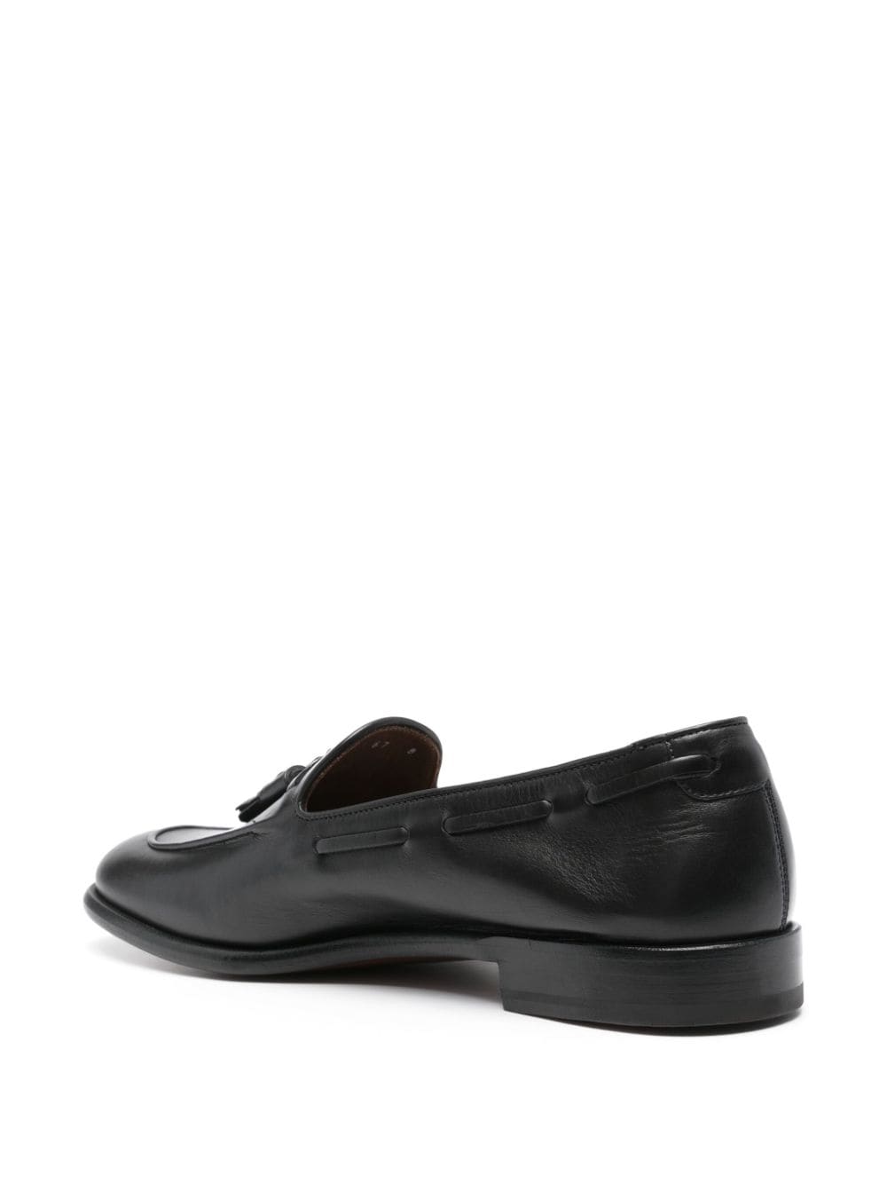 Black tassel moccasin