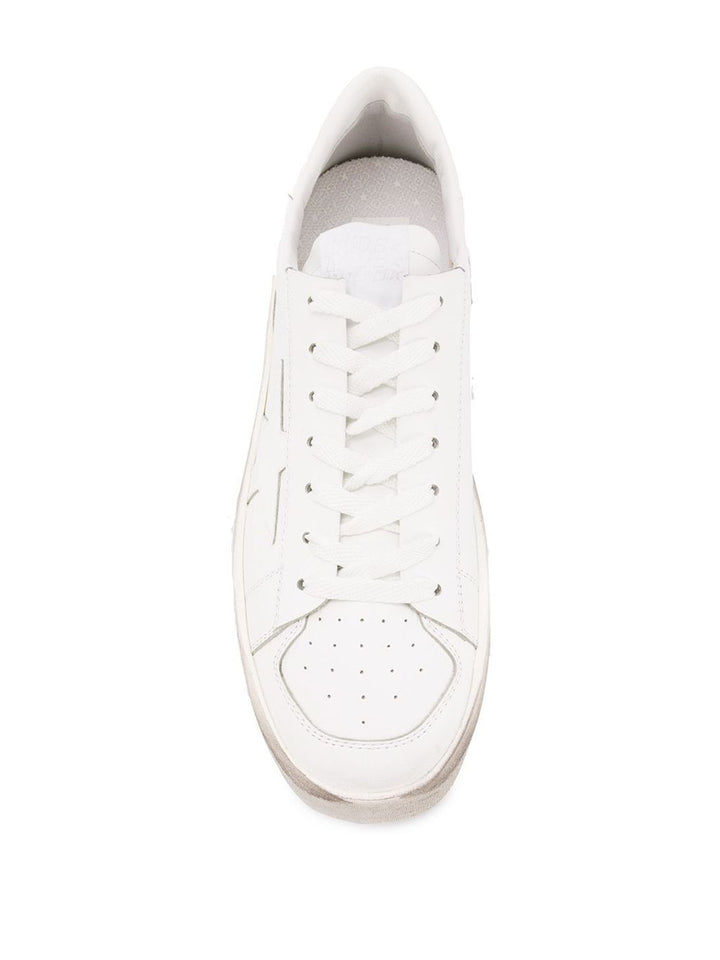 Total white stardan sneakers