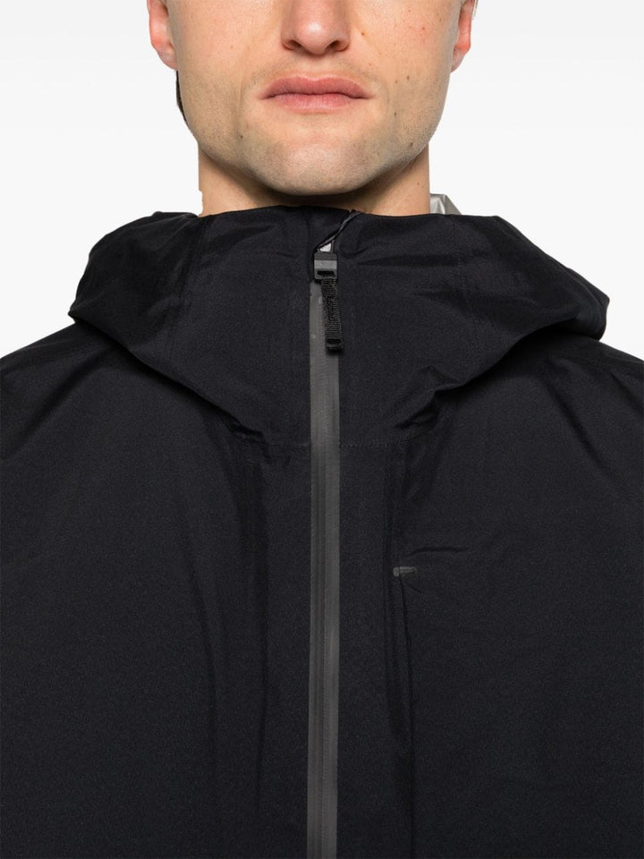 Black waterproof jacket