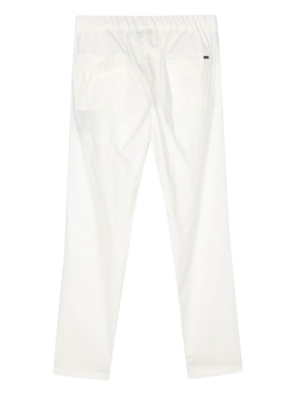 Pantalon blanc avec cordon de serrage