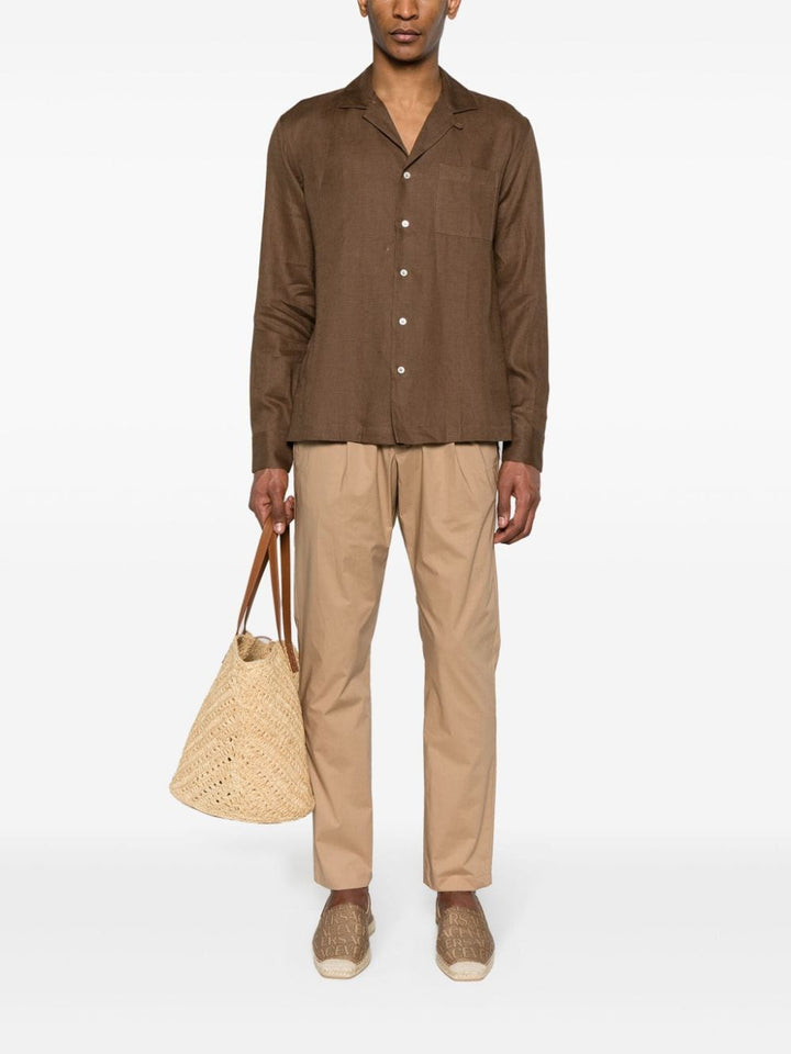 Sand trousers with drawstring