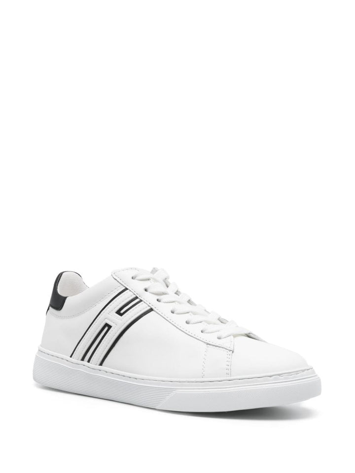 H365 sneaker in white leather