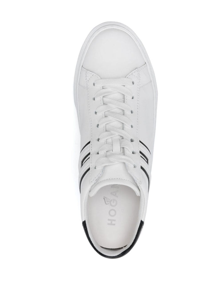 Sneaker H365 en cuir blanc